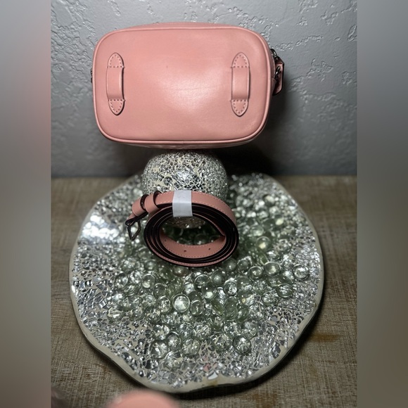 Coach Pink Quilted Crossbody Bag-(#0176) - Picture 2 of 7